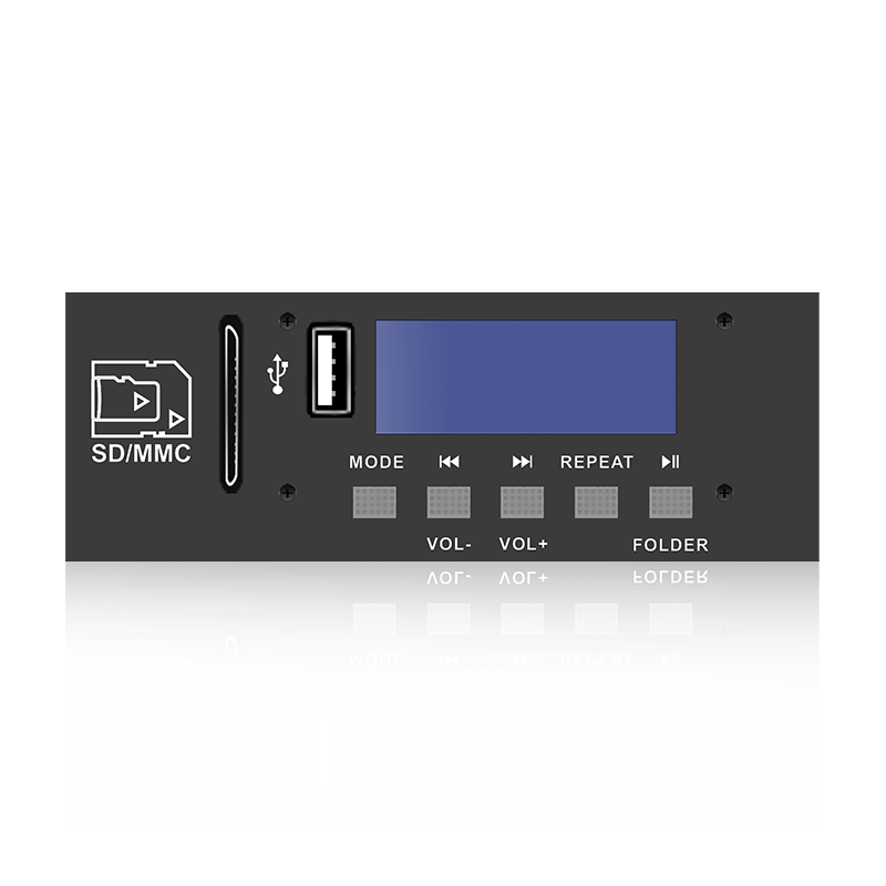 LCD6220: Limang Pindutan ng SD/USB Connector LCD Screen MP3 Player na may Bluetooth, TWS