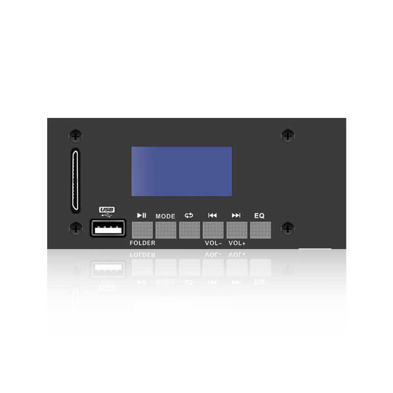 LCD6226: Anim na Pindutan na SD/USB Connector LCD Screen MP3 Player na may Bluetooth, TWS