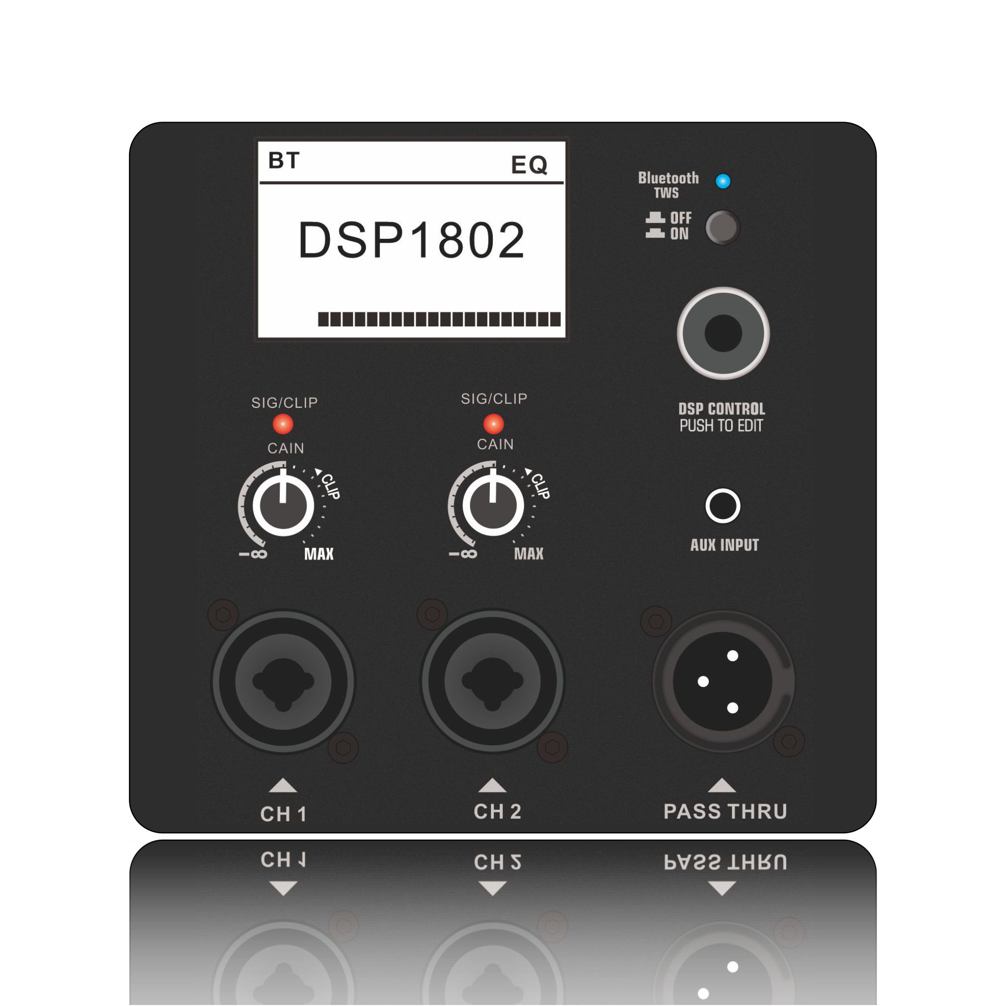 DSP1802 Dalawang Channel 2-way Active Speaker Amplifier