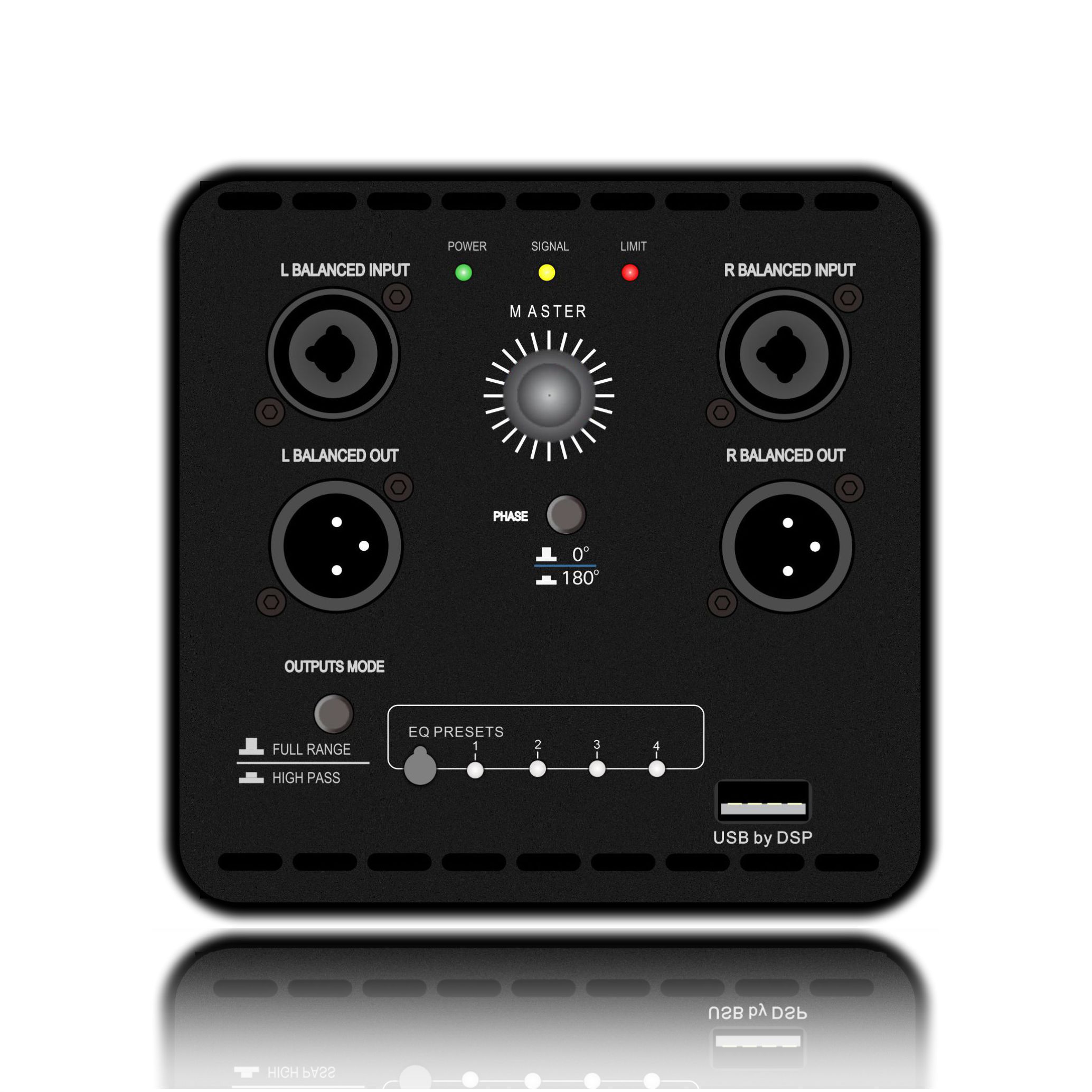 DSP1904: Collocable sa Propesyonal na PA Subwoofer