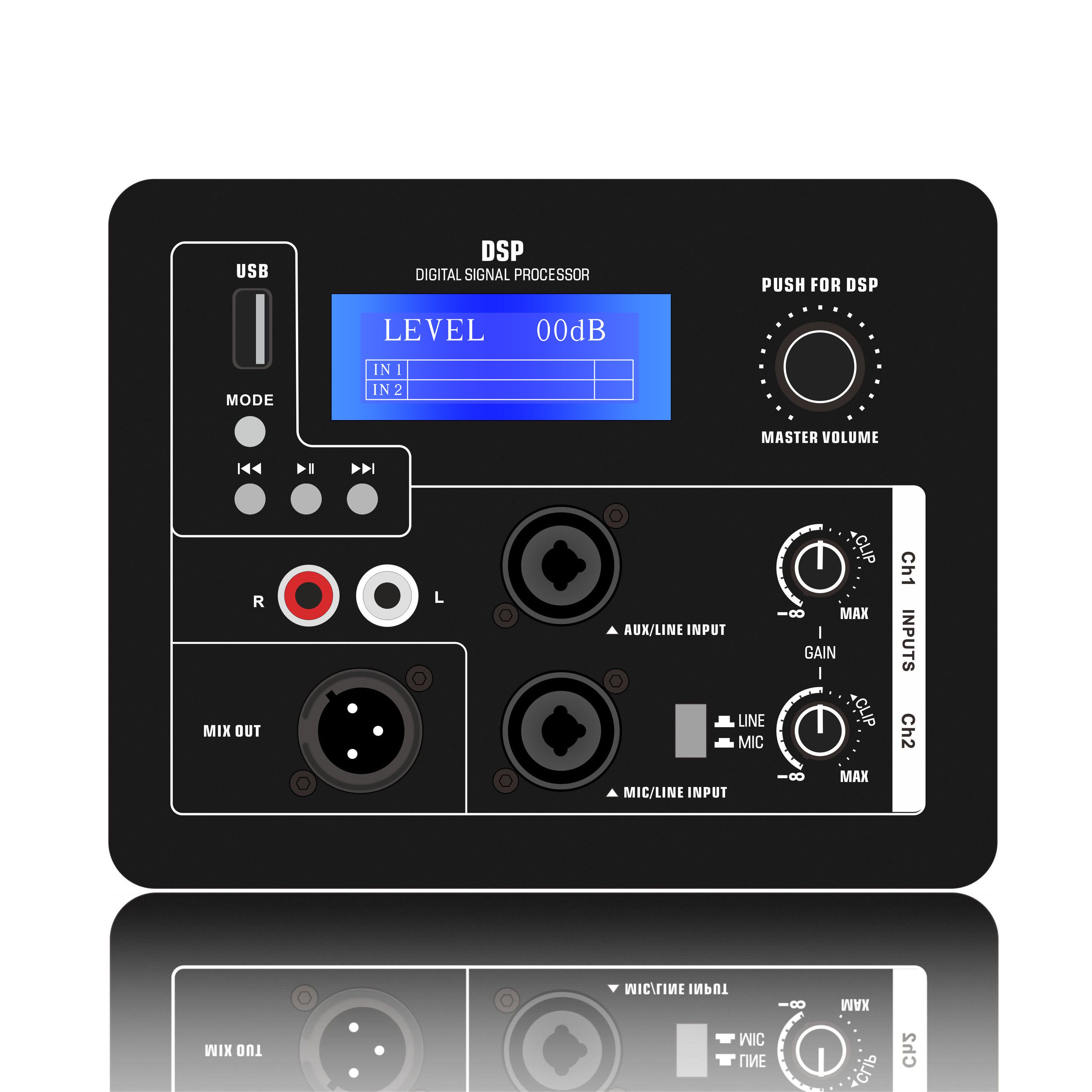 DSP1906 Full-range Active Speaker Amplifier