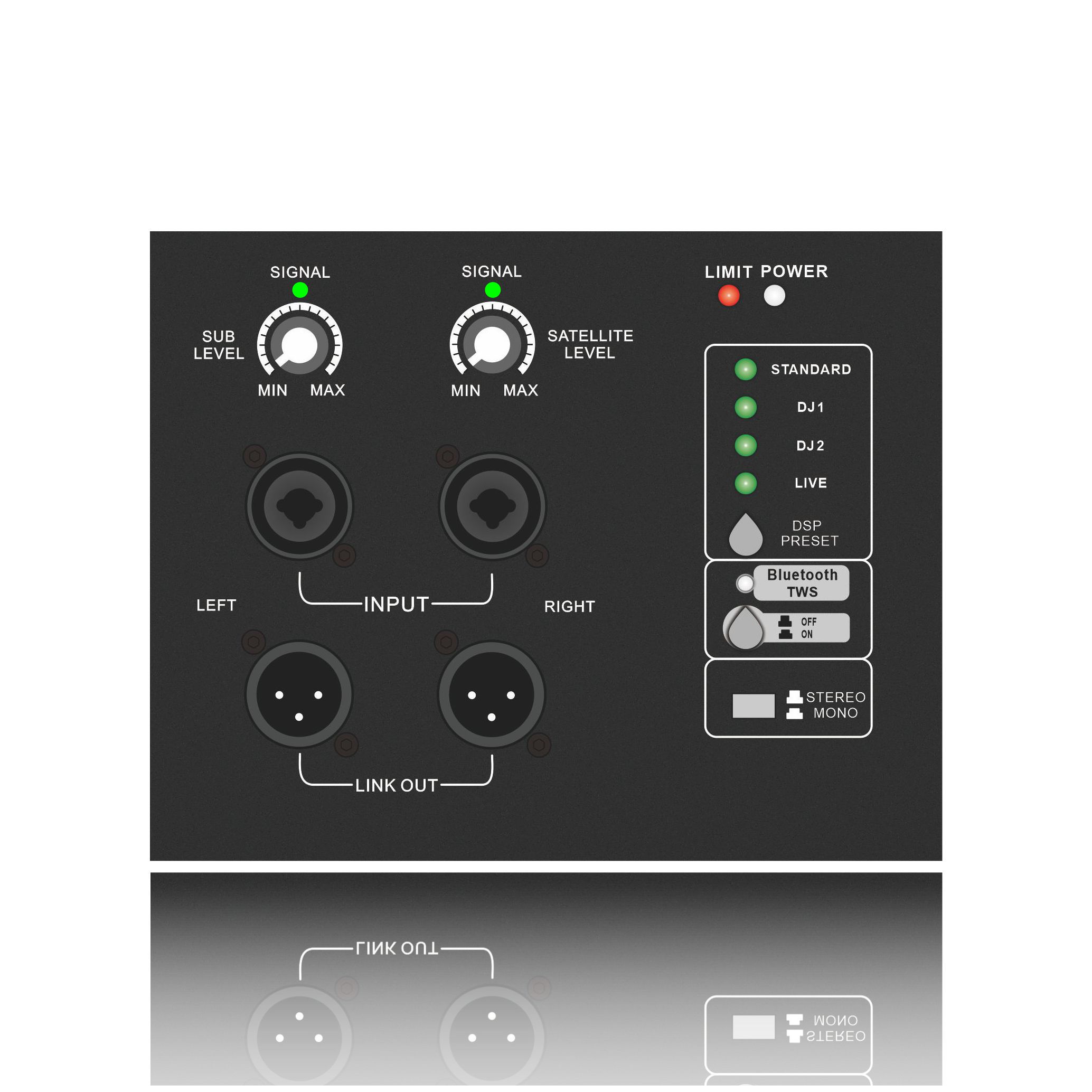 DSP1903SUB Series Powered Subwoofer 1.1 / 2.1 / 2.2 Channel System