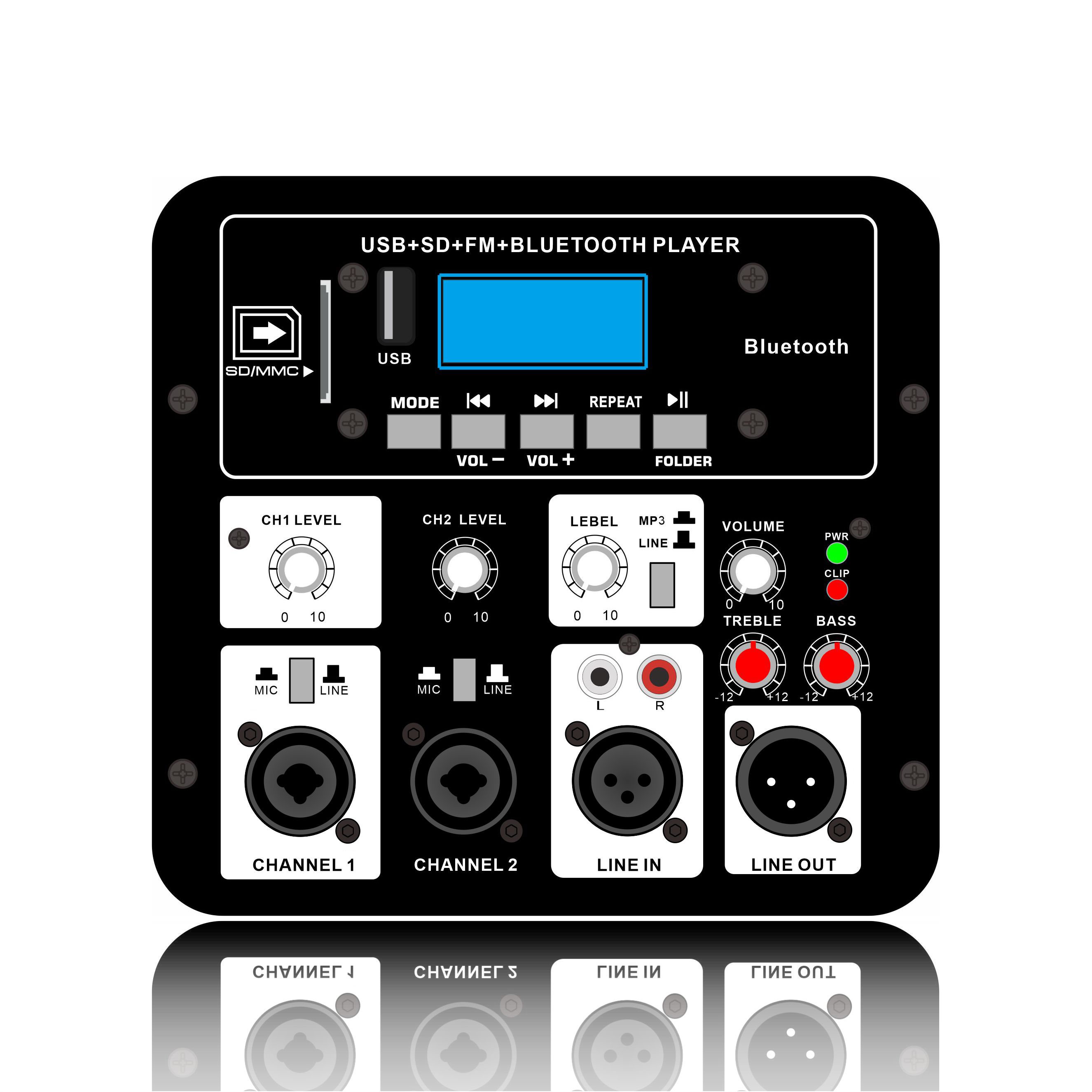 Pinapatakbo ang Class H PA System Amplifier PL76