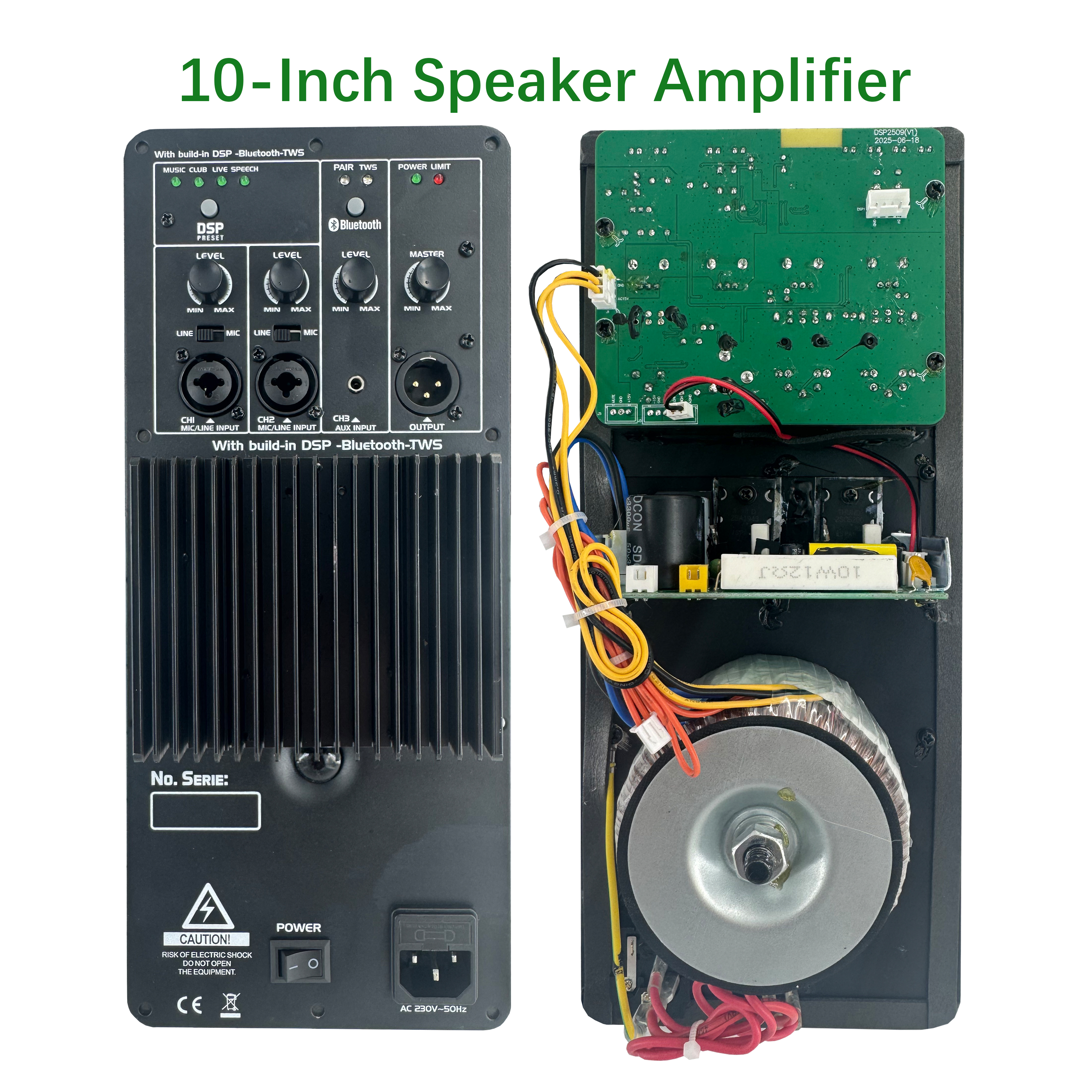 DSP2509 High Cost-performance Multi-function Class AB Amplifier na may DSP