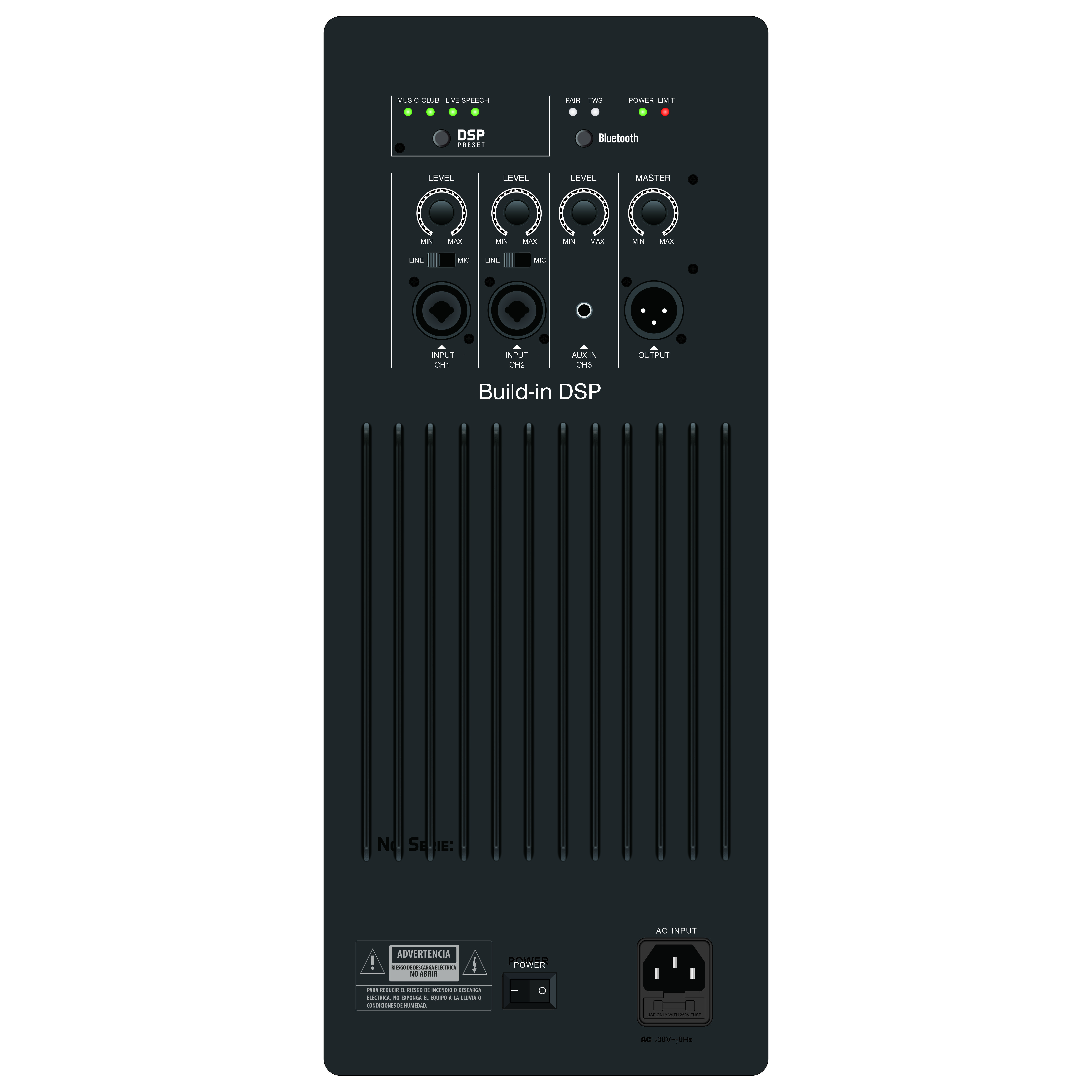 DSP2509 High Cost-performance Multi-function Class AB Amplifier na may DSP